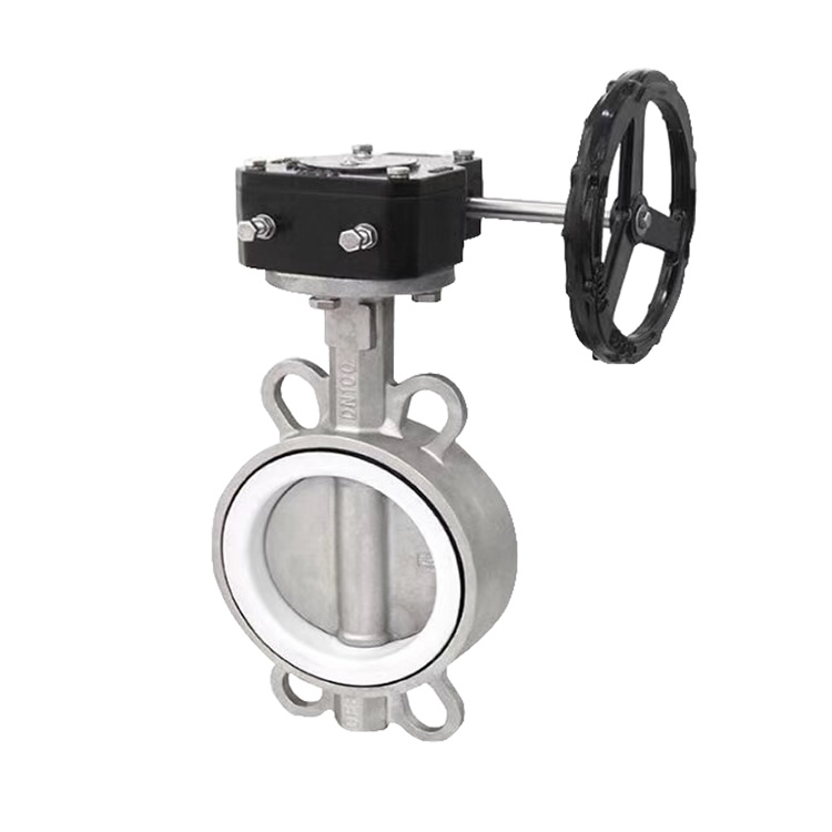 鄭州蝶閥廠耐用大口徑不銹鋼對(duì)夾式蝶閥D371F-10P