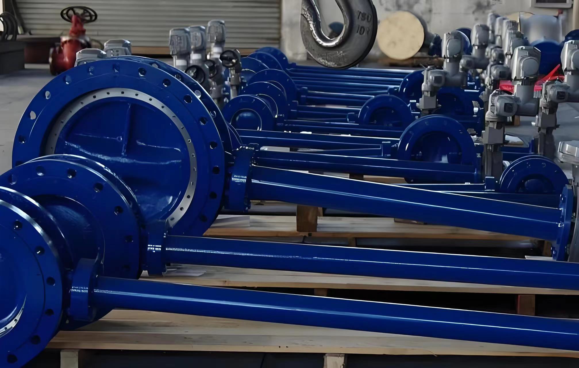 大口徑加長桿蝶閥應(yīng)用